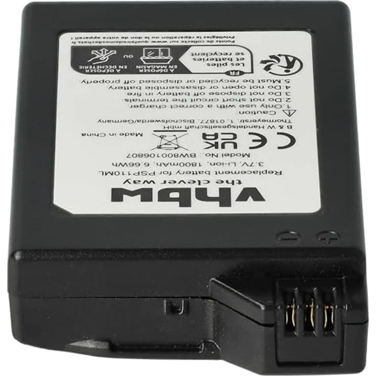 AKKUman Akku kompatibel Sony PSP-1000 3,7V 1800mAh – Bild 9