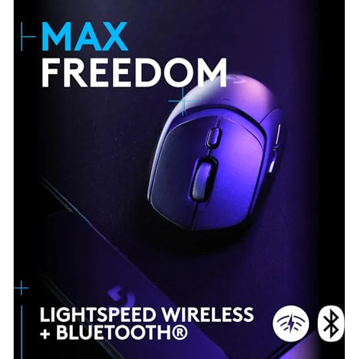 Logitech G309 LIGHTSPEED, kabellose Gaming-Maus mit 25600 DPI, schwarz, versandkostenfrei – Bild 3