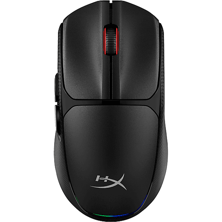 HYPERX Pulsefire Fuse, Wireless Gaming Maus mit 12.000 DPI, 85 Stunden Akkulaufzeit, schwarz