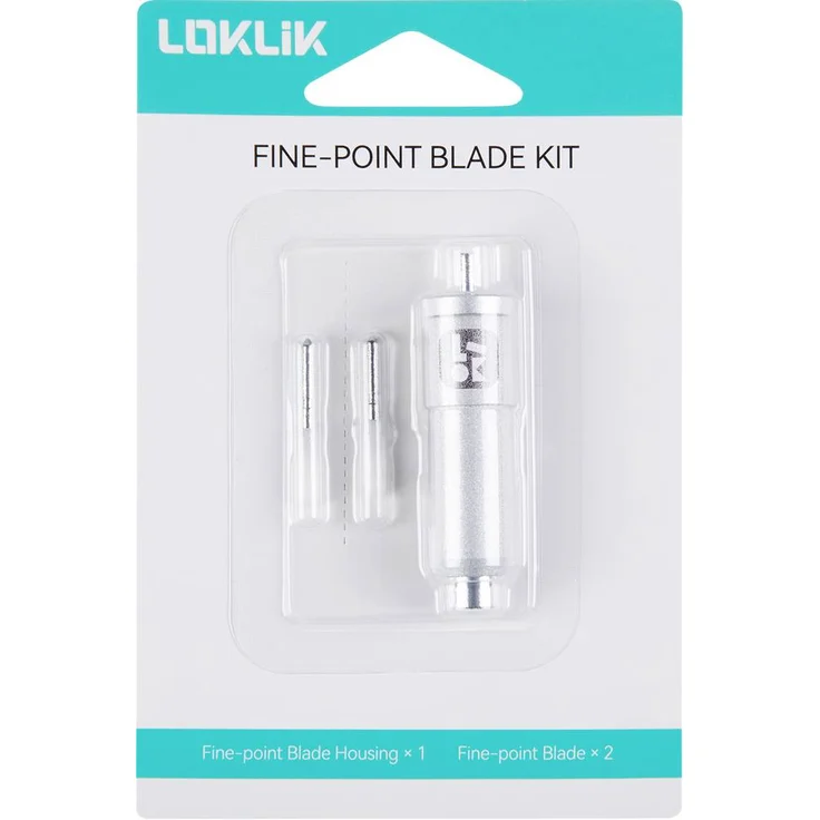 Loklik iCraft Feinspitzklingen-Kit, 45° Schneideklinge für präzise Cuts in Papier und Vinyl