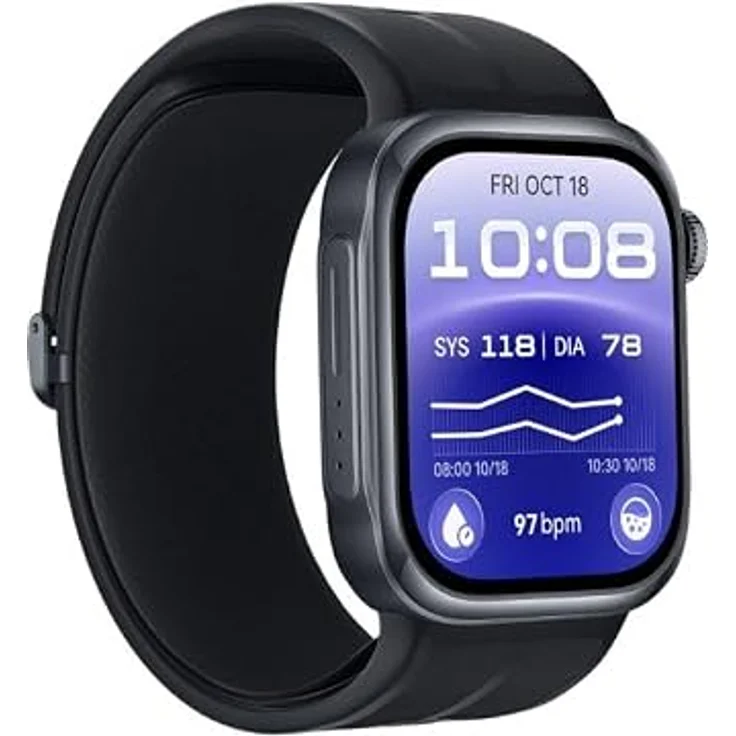 Huawei Watch D3, Smartwatch mit schwarzem Armband und vielseitigen Funktionen – Bild 3