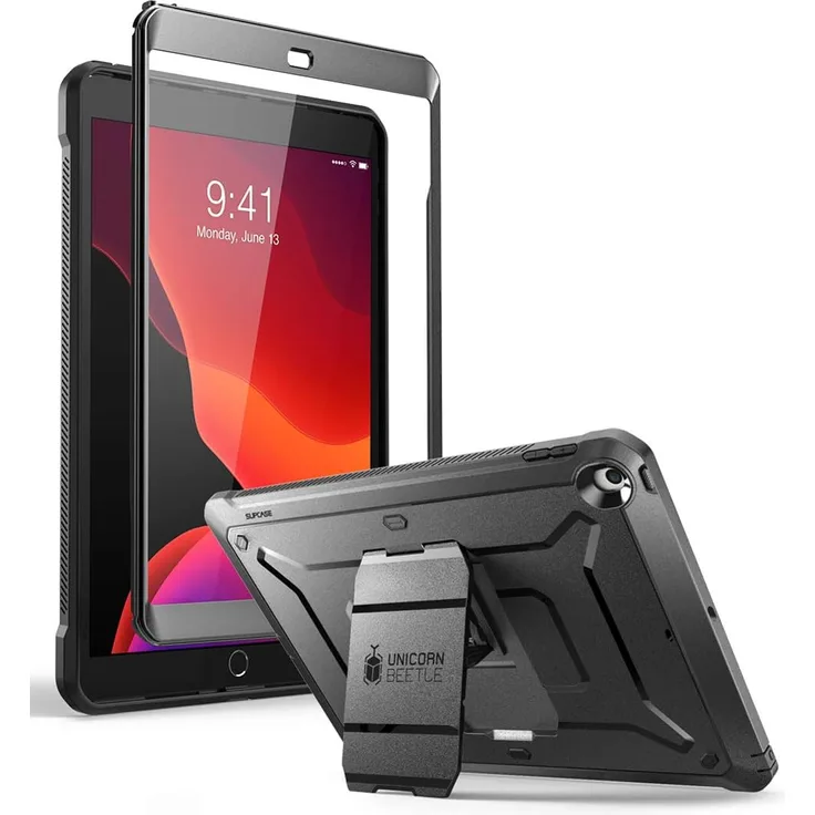Supcase Unicorn Beetle Pro Rugged Case für Apple iPad 10,2 (2019), Schwarz