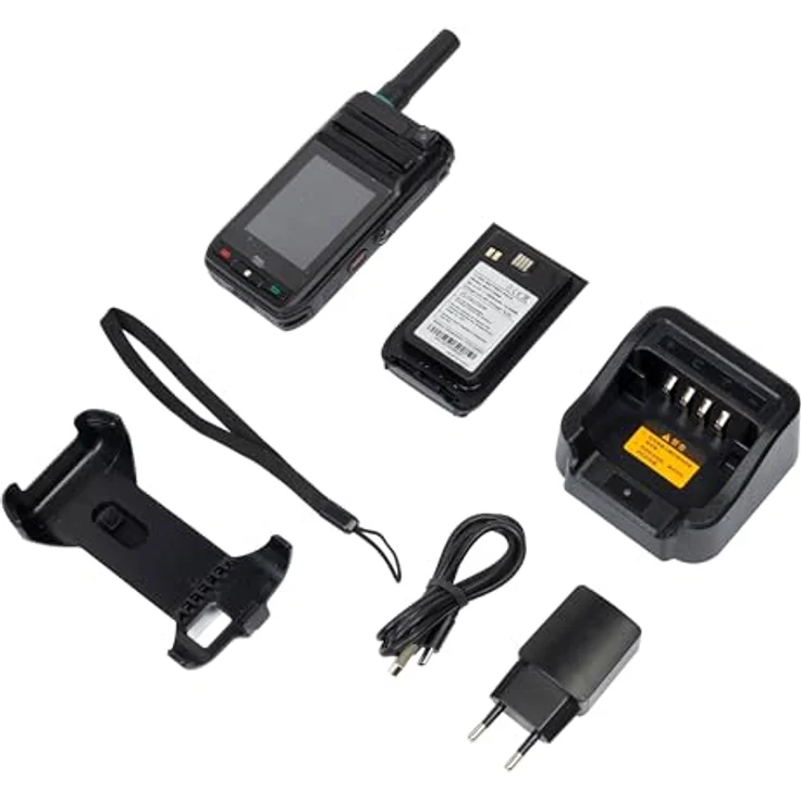 PNI PNI-3588S-S Walkie-Talkie Handfunkgerät, tragbar mit 2,4 Zoll Farbdisplay, GSM 4G, Dual-Kamera, IP68, 3800 mAh Akku – Bild 8