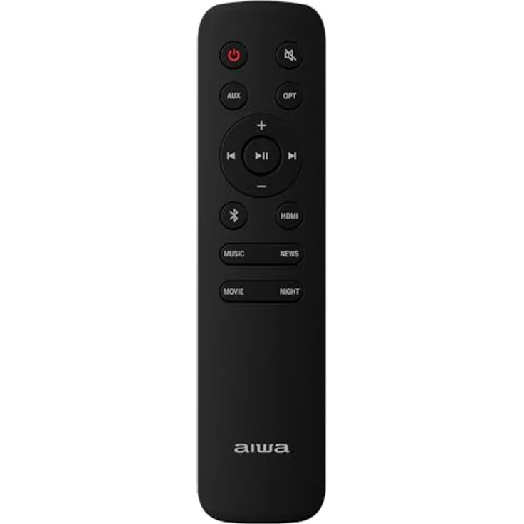 Aiwa HE-1200SW, 2.1 Soundbar mit kabellosem Subwoofer, 120 W RMS, Bluetooth 5.3, schwarz – Bild 5