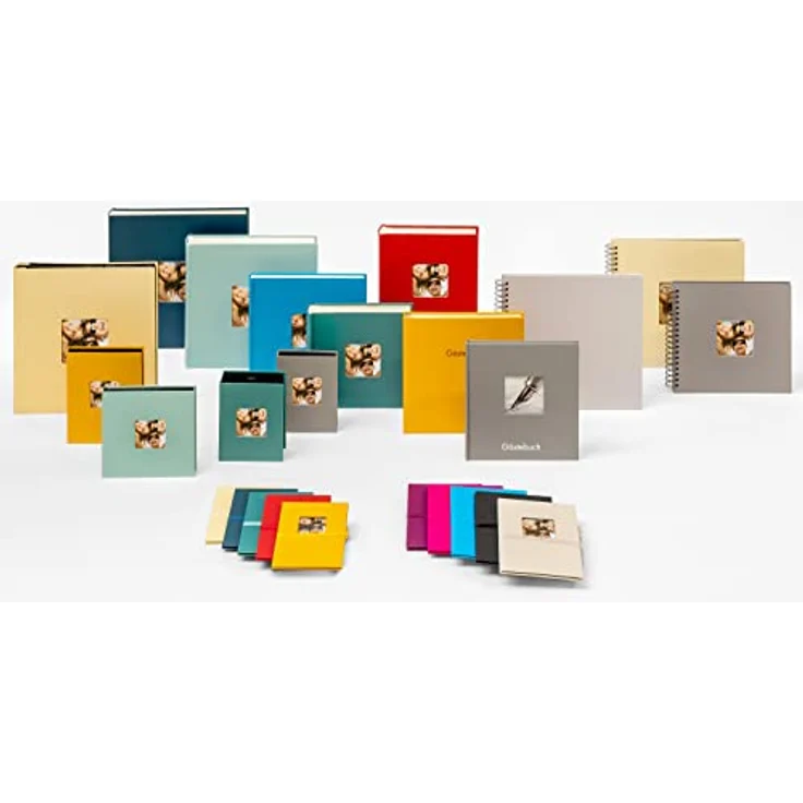 walther design Fotoalbum chamois 30 x 30 cm Spiralalbum mit Cover-Ausstanzung, Fun SA-110-W – Bild 2