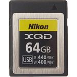 Nikon XQD Professional Speicherkarte 64 GB (bis zu 440 MB/s Lesen und bis zu 400 MB/s Schreiben), Hybrid Z 6II, Z 6, Z 7II, Z7, Reflex D6, D5, D850, D500