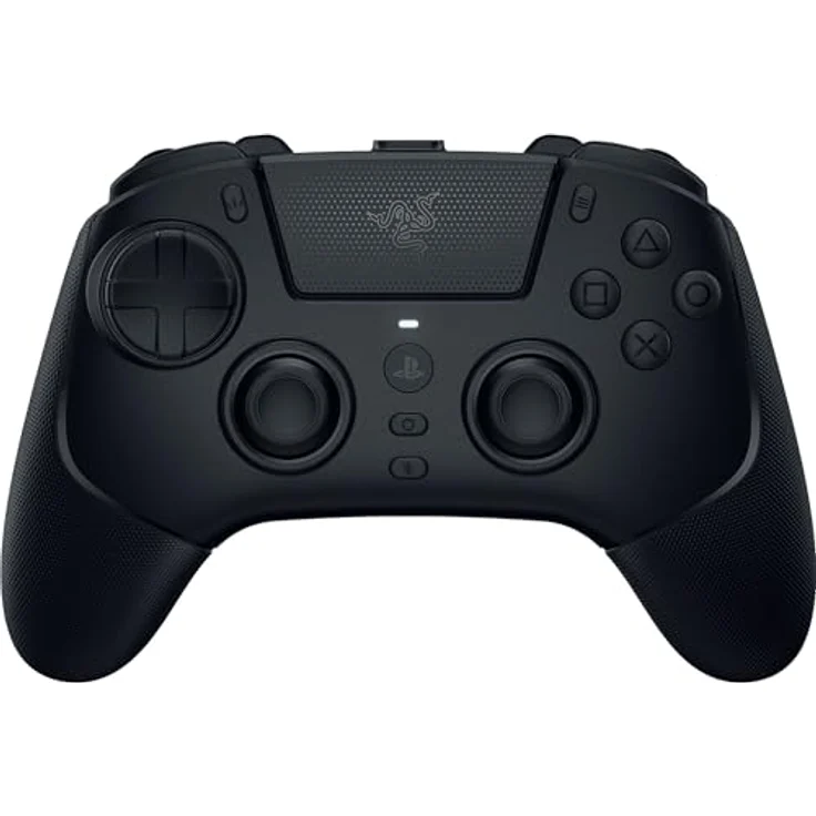 Razer Raiju V3 Pro, Kabelloser E-Sport-Controller für PlayStation 5 & PC mit 4 abnehmbaren Tasten, TMR-Analogsticks, Pro HyperTrigger und Mecha-Tactile-Tasten, Schwarz – Bild 1