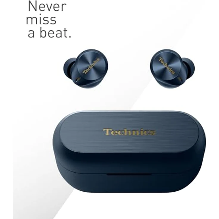 Technics EAH-AZ80E-A, In-Ear Kopfhörer mit 10-mm-Treibern, Geräuschunterdrückung, Touch-Steuerung und hoher Akkulaufzeit, schwarz – Bild 3