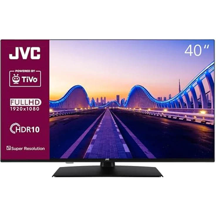 JVC 40 Zoll Fernseher/TiVo Smart TV (Full HD, HDR, Triple-Tuner, 6 Monate HD+ inkl.) LT-40VF5355 – Bild 1