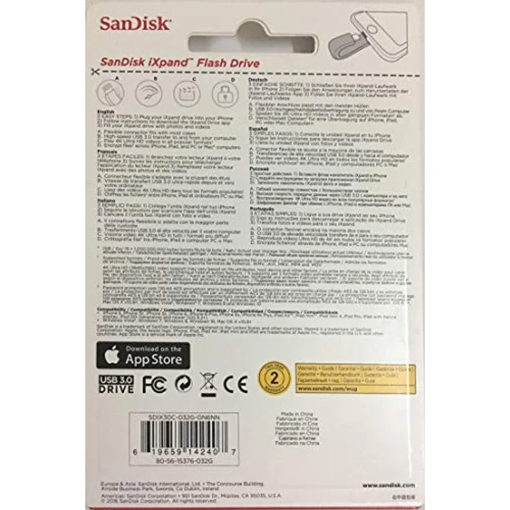 SanDisk 32GB iXpand USB-Flash-Laufwerk für iPhone und iPad – Bild 3