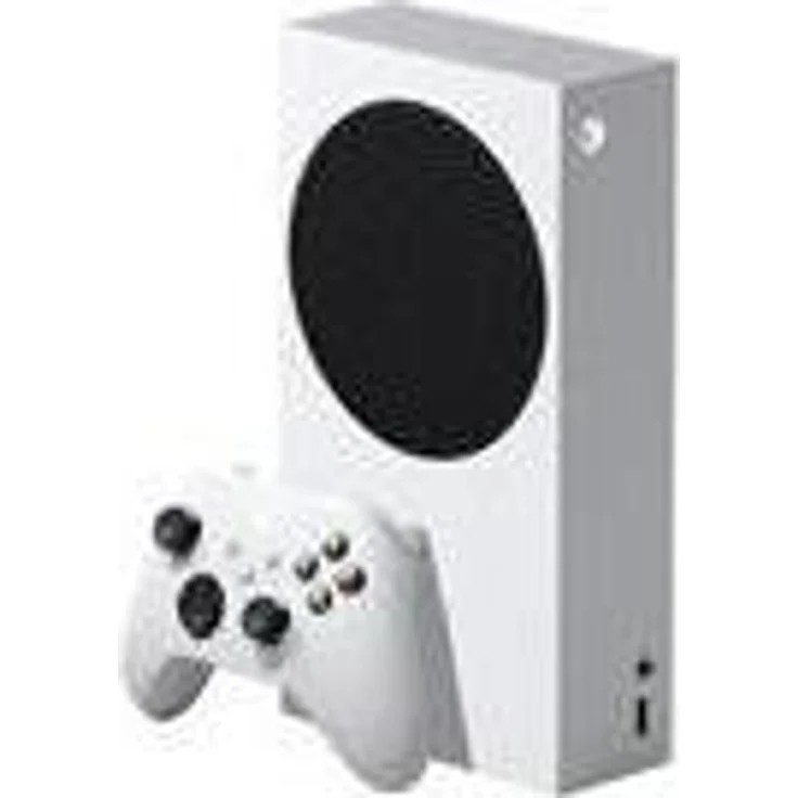 Microsoft Xbox Series S, digitale Spielkonsole mit 120 FPS und 100+ Spielen, Weiss – Bild 1