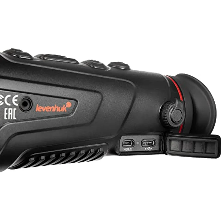 Levenhuk Fatum Z500 Thermo Vision Monokular, Nachtsichtgerät mit 1,7x bis 6,8x digitaler Vergrößerung, wasserdicht (IP66), 400x300 Pixel Mikrobolometer, Hotspot-Erkennung – Bild 8