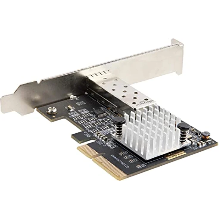 StarTech.com 10Gbe PCI Express SFP+ Netzwerkkarte - LWL Netzwerkkarte mit SFP+ Port - Open SFP+ für MSA-konforme LWL/Glasfaser/Kupfer Module/Direct-Attach Kabel - 10Gbit LWL PCIe NIC (PEX10GSFP) – Bild 2