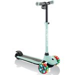 Globber E-Scooter ONE K E-MOTION 4 PLUS, E-Kinderscooter mit Leuchtrollen, bunt leuchtende Vorderräder, rot/grün/blau