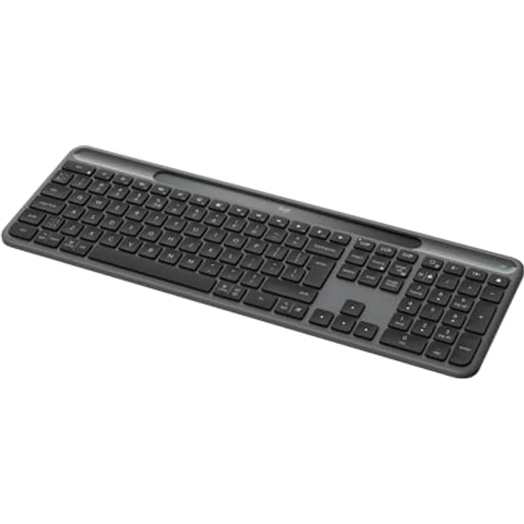 Logitech 920-013764, Kabellose Tastatur mit englischem Layout, grau – Bild 2