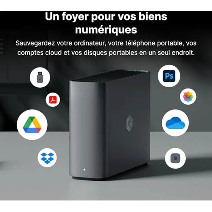 Synology BeeStation Plus BST170-8T, NAS mit Intel Celeron J4125, 4GB RAM, bis zu 8TB Speicherkapazität – Bild 4