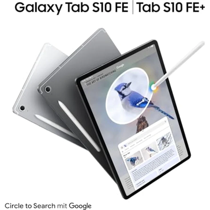 Samsung Galaxy S10 FE AI-Tablet, Android Tablet, 256 GB Speicher, 12 GB RAM, 10,9" Display, inkl. S Pen, Wi-Fi, IP68, Silver, 36 Monate Herstellergarantie – Bild 3