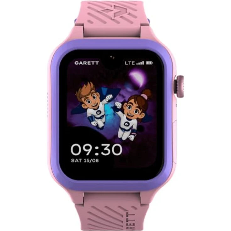 Garett ESSA 2 AI 4G Smartwatch für Kinder, rosa, mit 4G Verbindung – Bild 3