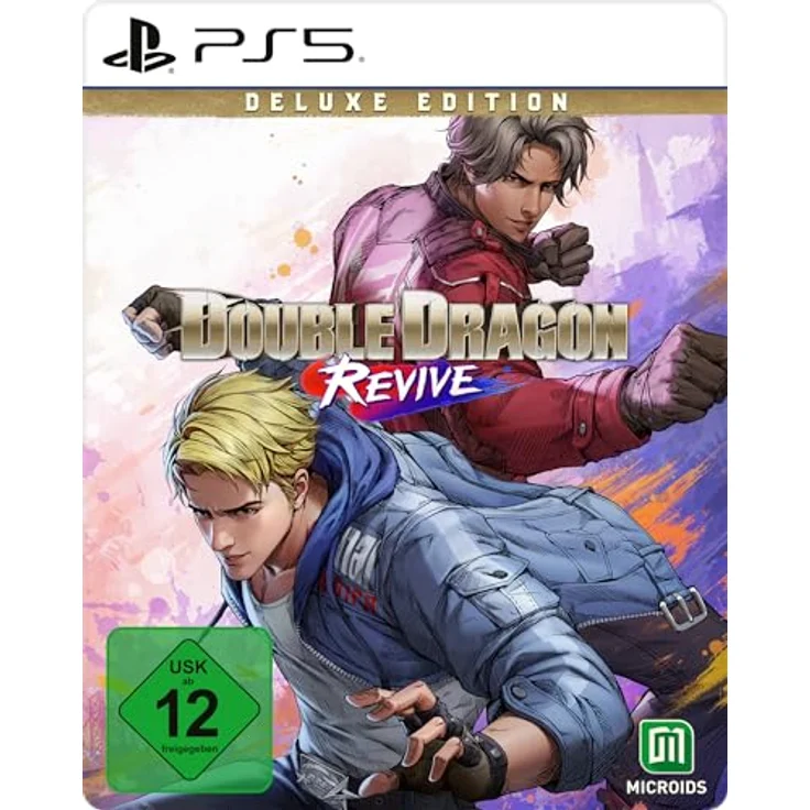 Astragon Double Dragon Revive, Deluxe Edition PS5-Blu-ray Disc mit modernem 3D-Grafik und strategischem Gameplay – Bild 1