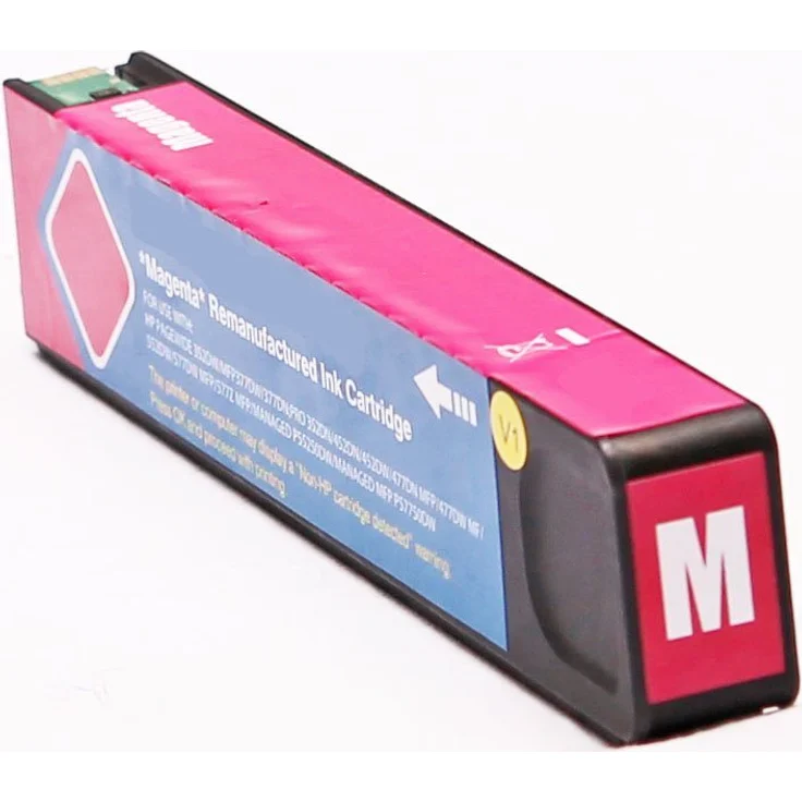 ABC Tintenpatrone HP 980 Magenta, 120 ML, kompatibel mit OfficeJet Enterprise X550/X555dn/X580/X585 MFP