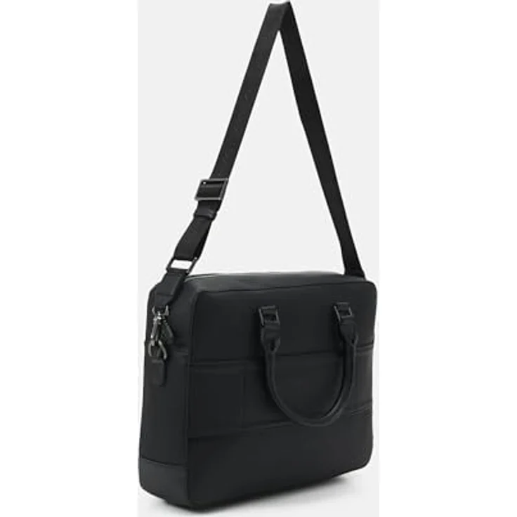 Valentino Herren Aktentasche/Businesstasche EFEO Schwarz Kunstleder, 99-Ohne Größen:-, Color:schwarz – Bild 2