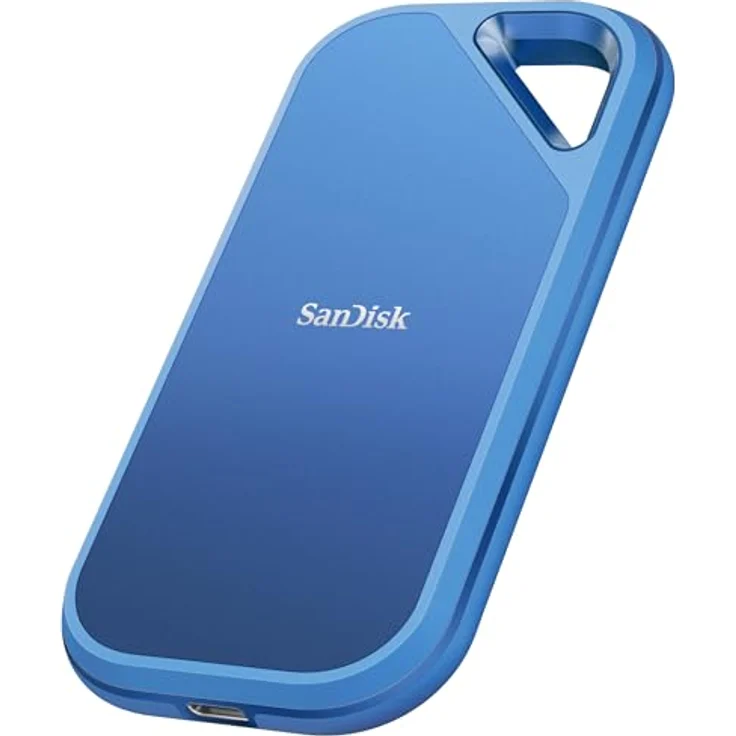SanDisk Creator Pro Portable SSD, 1 TB, USB Typ-C, USB 3.2 Gen 2x2, 2000 MB/s, Blau – Bild 3