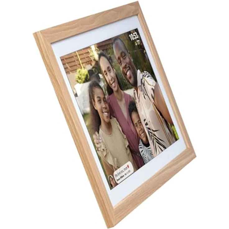 Digitaler Bilderrahmen DENVER PFF-2162LW 21.5' WLAN-Fotorahmen mit Full-HD-IPS-Touchscreen 32 GB – Bild 2