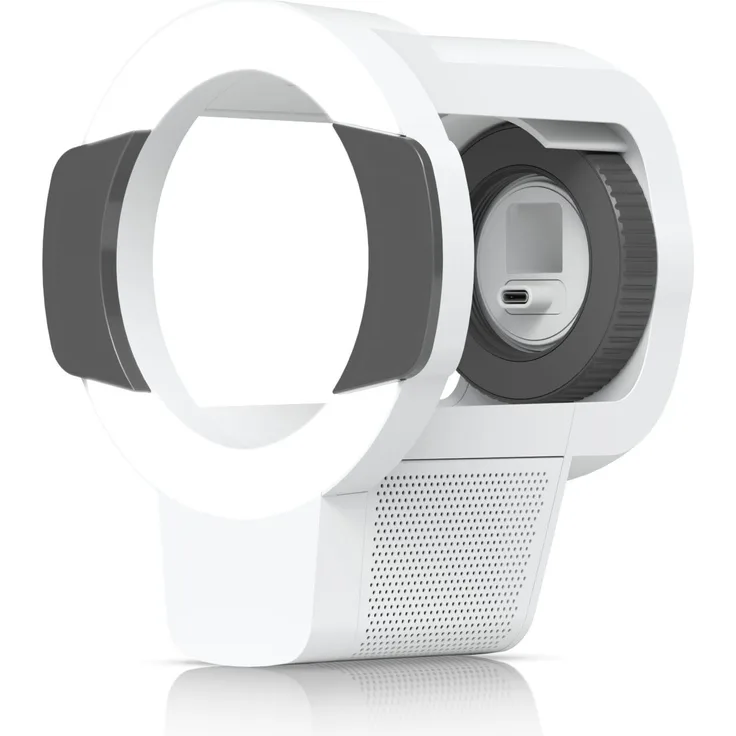 Ubiquiti UniFi AI Pro Enhancer, wetterfester Infrarotverstärker mit Radar, weiß