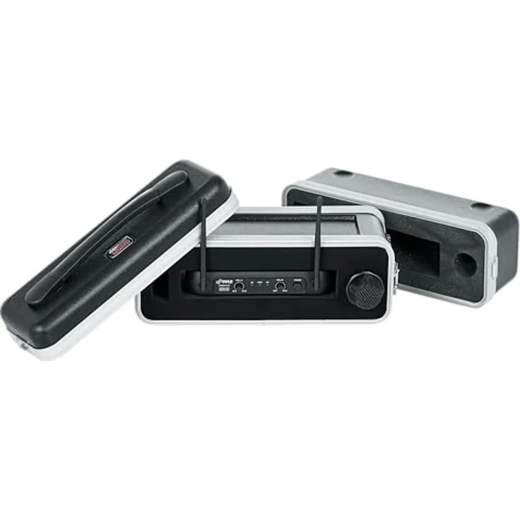 Gator GM-1WP Wireless System Case, stabiles Polyethylen-Gehäuse mit Platz für Body Pack und Mikrofon, anpassbare Tabletthöhe – Bild 7