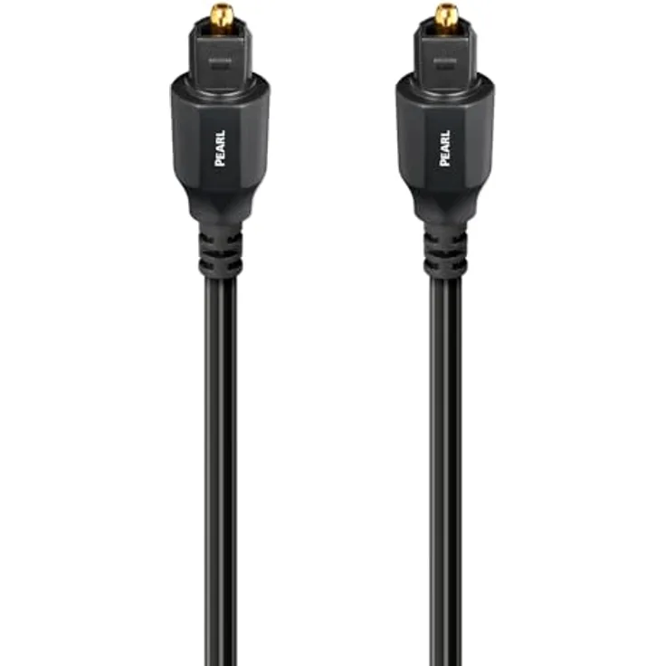 AudioQuest Pearl OptiLink Toslink-Kabel, optisches Digitalkabel (Toslink-Toslink), 5 m