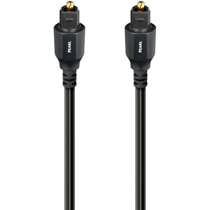 AudioQuest Pearl OptiLink Toslink-Kabel, optisches Digitalkabel (Toslink-Toslink), 5 m – Bild 1