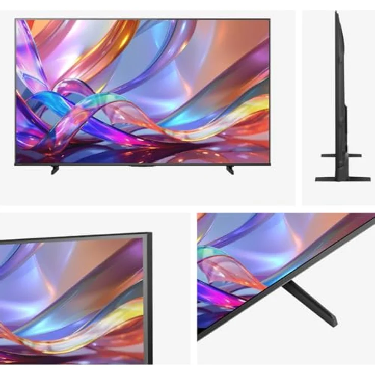 Hisense 75E7S (2026), 75" VA QLED 4K UHD Fernseher mit Dolby Atmos, Schwarz – Bild 3