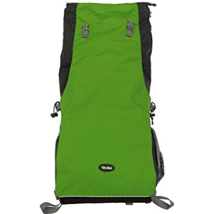 Rollei Traveler Fotorucksack Canyon L - Professioneller Outdoor Fotorucksack, inkl. separatem Einsatz für die Kameraausrüstung, Stativhalterung und Laptopfach - Größe L (35 L) - Forest (Grau-Grün) – Bild 3