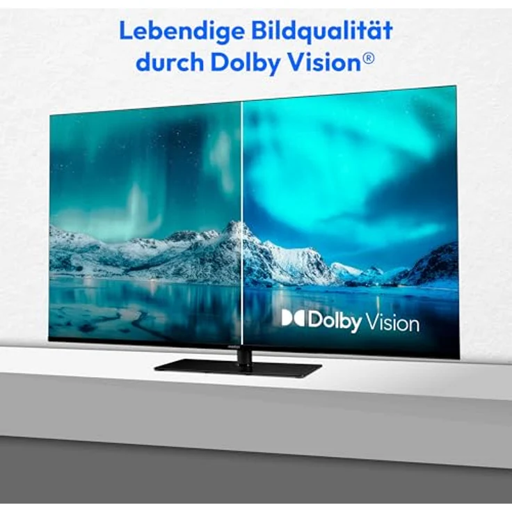 MEDION MD 855300, 55 Zoll 4K Smart-TV mit Dolby Vision HDR, VIDAA Store, Bluetooth, schwarz – Bild 4