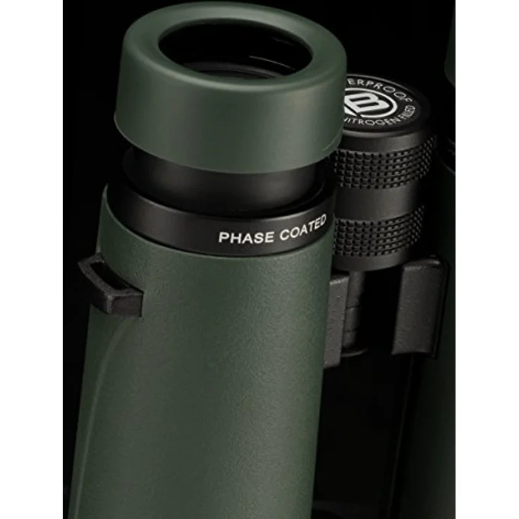 BRESSER Pirsch 10x42 Fernglas, Phasenvergütung, wasserdicht, BaK-4-Glas, Twist-up-Augenmuscheln – Bild 5