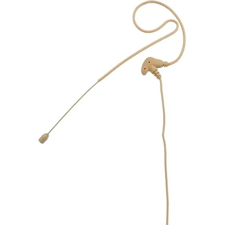 Pyle Headset Mikrofon, Professionelles Omnidirektionales Kondensatormikrofon mit 4 Pin Mini XLR, Hautfarbe, für Präsentation, Unterricht, Moderation & Interviews