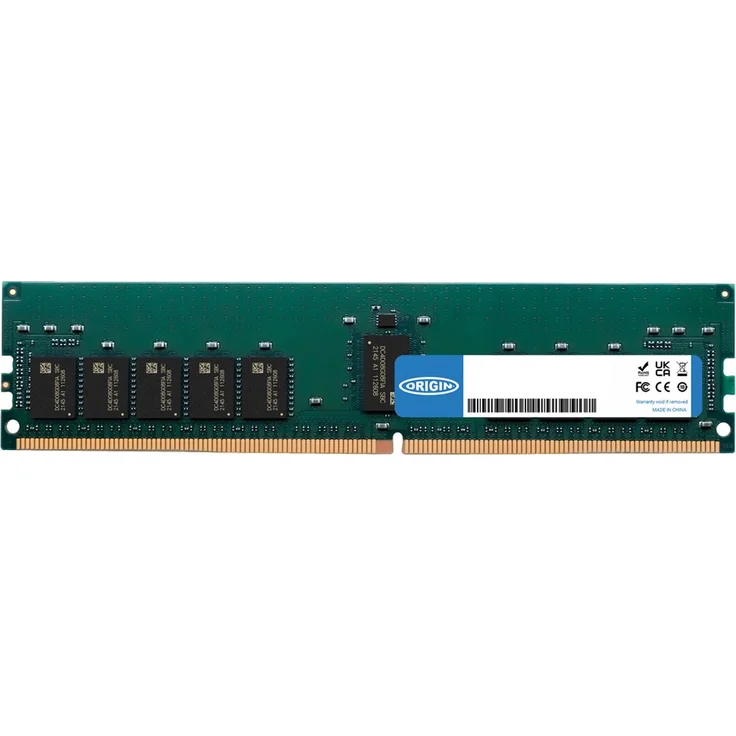 Origin Storage 32GB DDR5 5600MHz RDIMM 2Rx8 ECC 1.1V, Arbeitsspeicher für Server