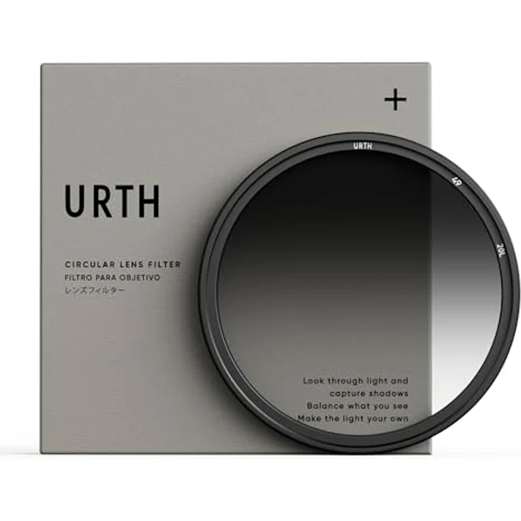 Urth 49 mm Grauverlaufsfilter Soft ND8 GND Filter (Plus+) – Bild 1
