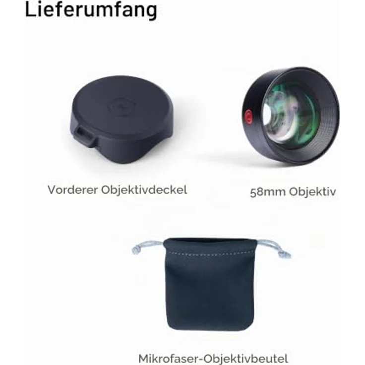 Moment Tele 58mm Mobile Lens II - T-Series, Tele-Objektiv für Smartphone mit natürlicher Tiefenwirkung und 58 mm Brennweite – Bild 10