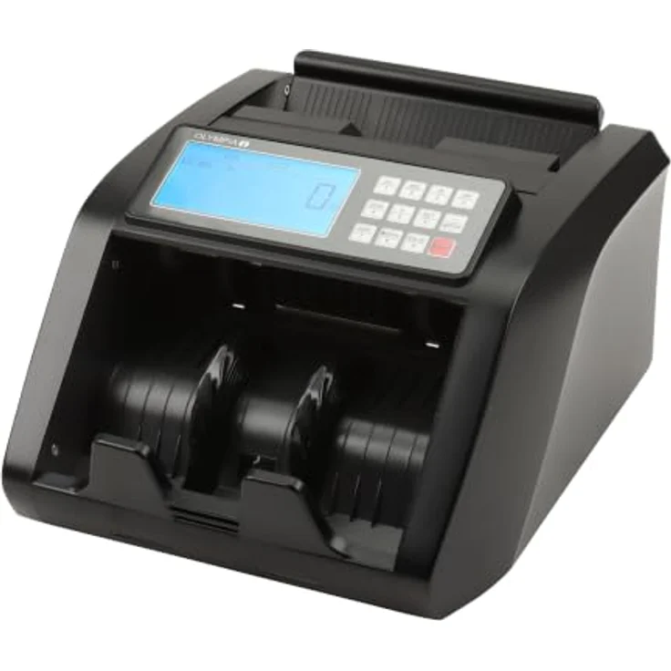 OLYMPIA Banknotenzähler NC 440, Geldzählmaschine mit Echtheitsprüfung und LED-Display, 1.000 Banknoten/Minute – Bild 1