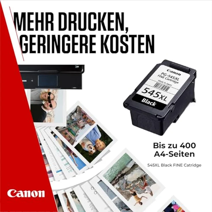 Canon Pixma MG 2455 (PG-545 / 8287 B 004) - original - Druckkopf schwarz - 180 Seiten - 8ml – Bild 6