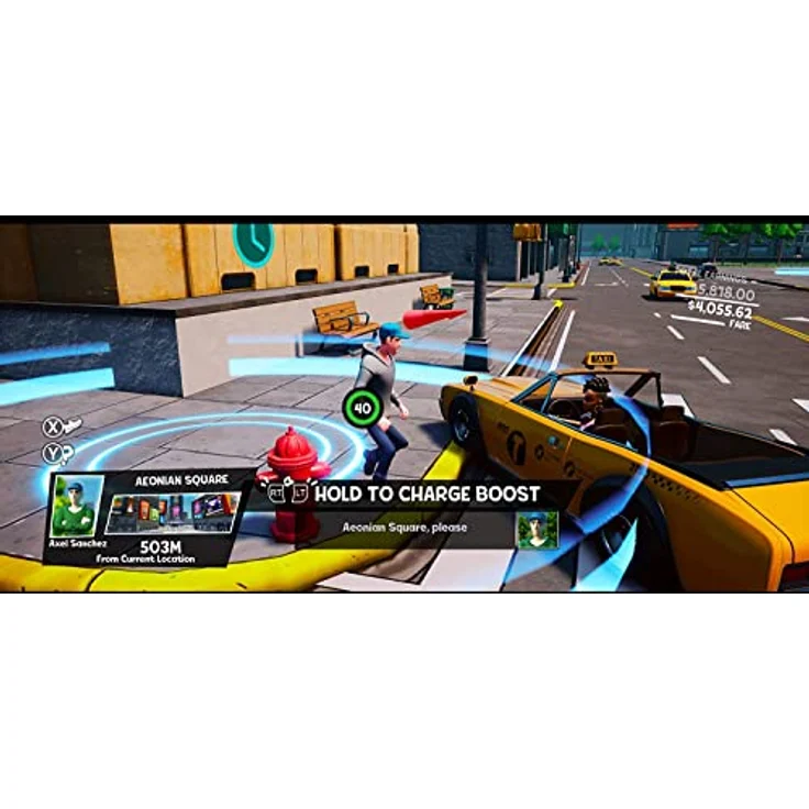 Taxi Chaos Racing Wheel Bundle (Switch) – Bild 2