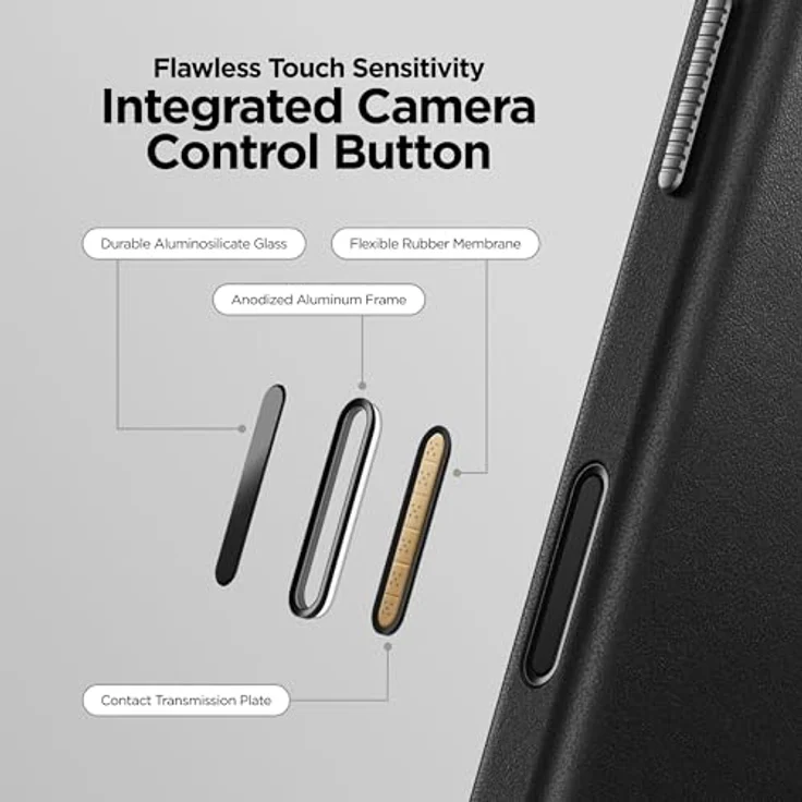 NOMAD Traditional Leather Case für iPhone 17 Pro, MagSafe-kompatible Schutzhülle aus hochwertigem Echtleder, schwarz – Bild 5