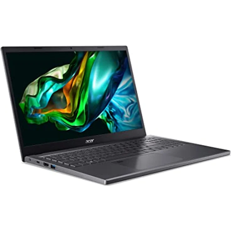 Acer Aspire 5 (A515-48M-R3AE) Laptop | 15,6" FHD Display | AMD Ryzen 7 7730U | 16 GB RAM | 1 TB SSD | AMD Radeon Grafik | Windows 11 | QWERTZ Tastatur | grau – Bild 3