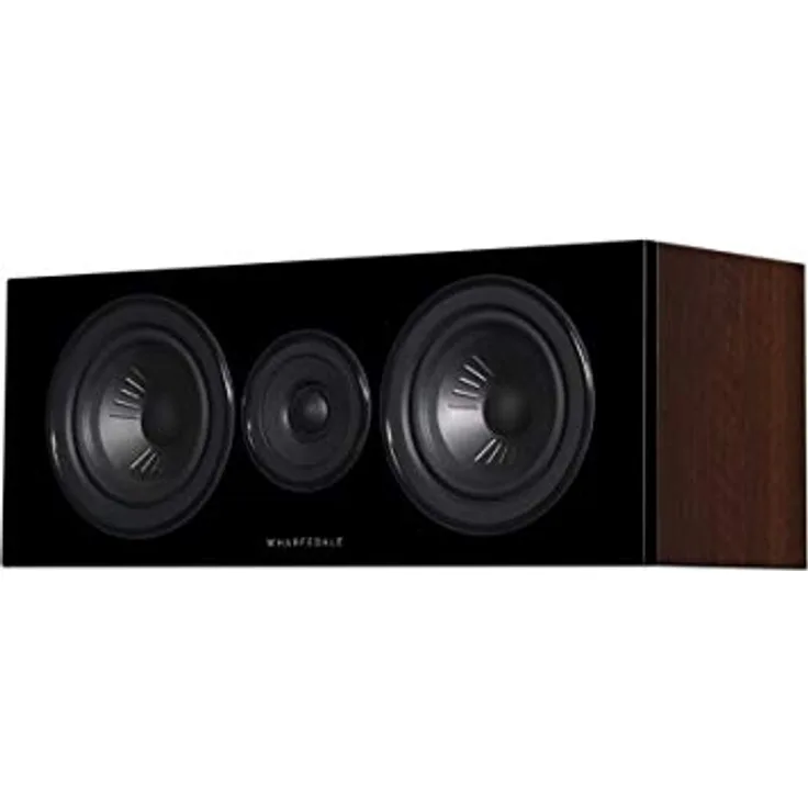 Wharfedale Diamond 12.C, 2-Wege Center-Lautsprecher mit Doppel-Woofer, Walnuss