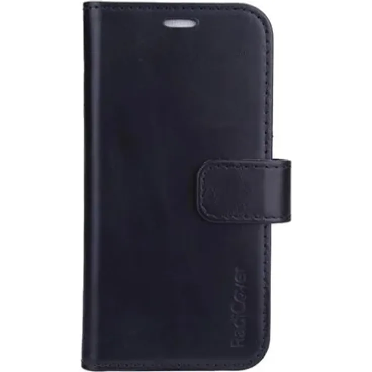 Radicover Wallet Case 2-in-1, Schwarze Folio Handyhülle für iPhone 13 Mini, 13,7 cm (5,4 Zoll)