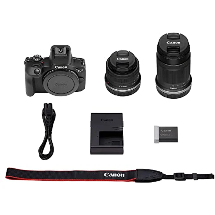 Canon EOS R100 + RF-S 18-45mm F4.5-6.3 is STM + RF-S 55-210mm F5-7.1 is STM|24.1MP APS-C Mirrorless Camera|Dual Pixel CMOS AF|4K Video|Wi-Fi|Bluetooth – Bild 4