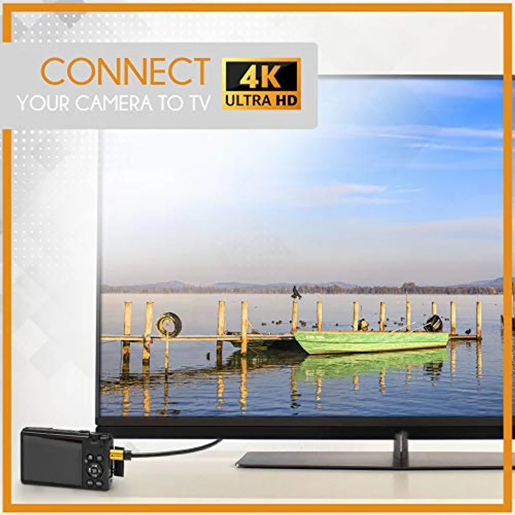 aricona Micro HDMI Kabel 3m – HDMI auf Micro HDMI – Verbindung von Tablet, Smartphone & Digitalkamera mit Fernseher oder Monitor –  2.0 Typ A auf Typ D – Bild 7