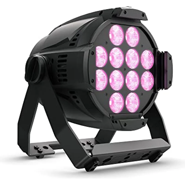 Cameo STUDIO PAR 4 G2, LED PAR Scheinwerfer mit 12 x RGBW 4-in-1 LEDs und 4700 lm, Schwarz – Bild 1