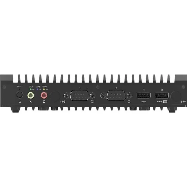 Lenovo ThinkEdge SE10, Desktop-PC mit Intel Atom x6425RE, 8 GB RAM, 256 GB SSD, Intel UHD Graphics, Schwarz